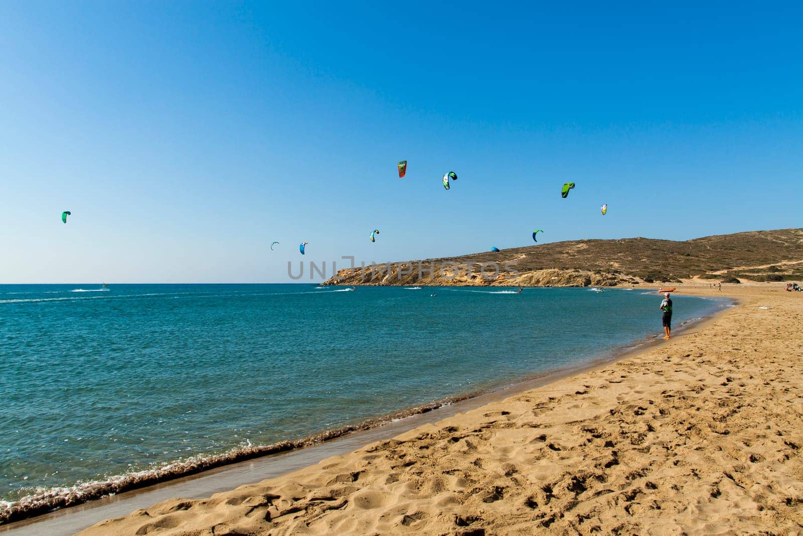 Prassonissi Beach by nicobernieri