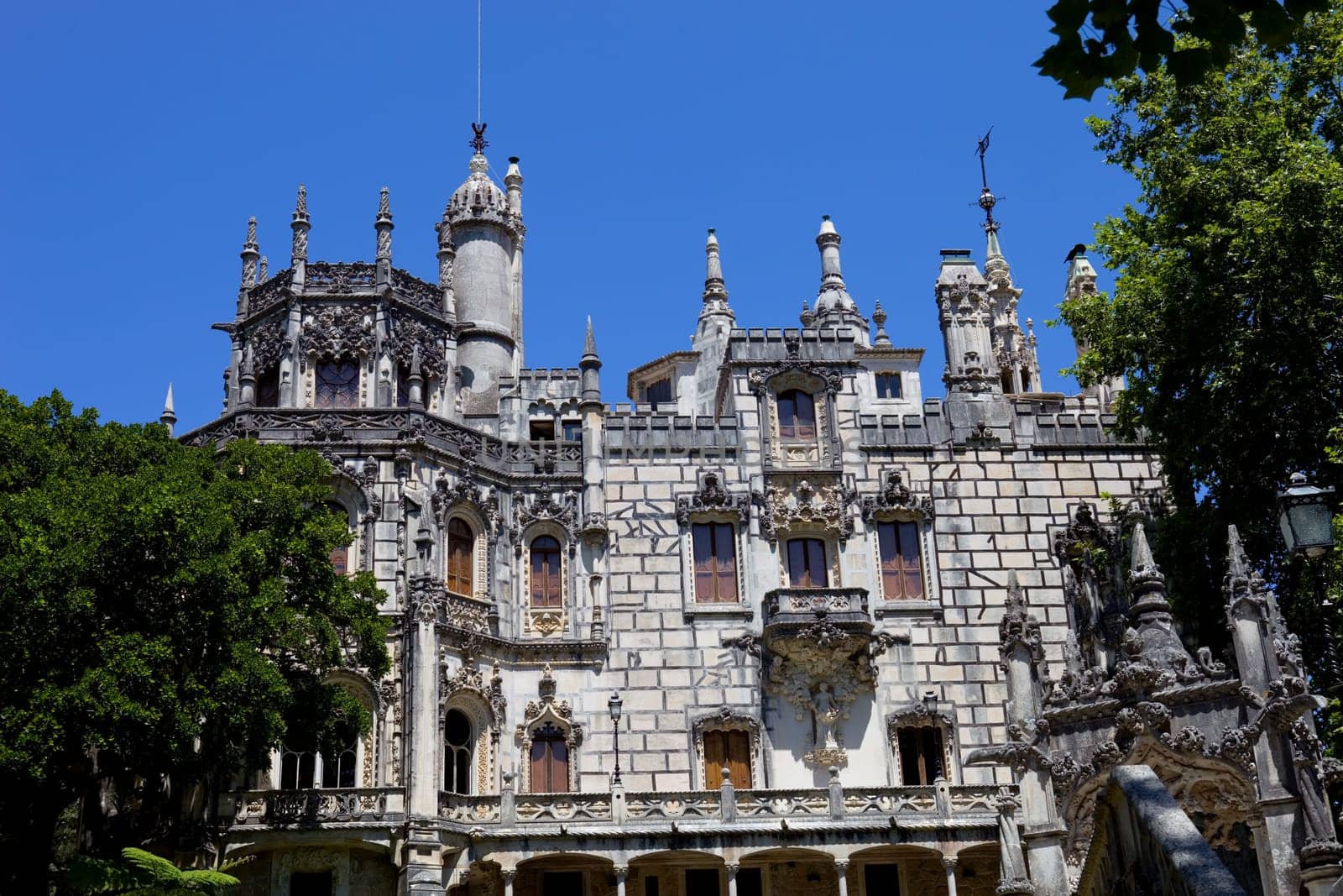 Quinta da Regaleira Palace in Sintra, Lisbon, Portugal
