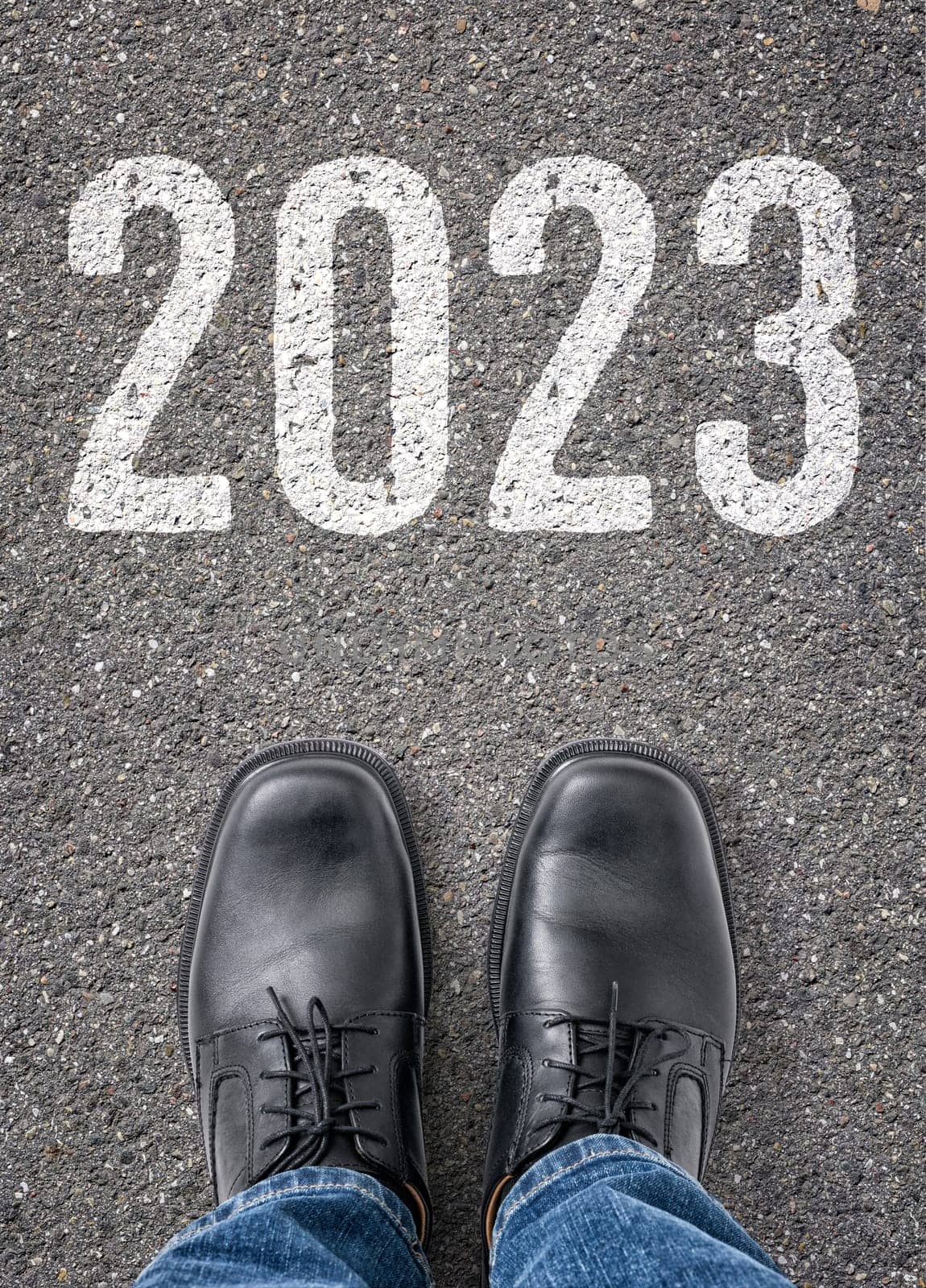 Text on the floor - 2023
