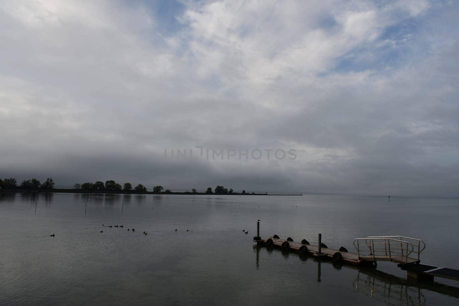 september morning feeling over lake neuchâtel switzerland