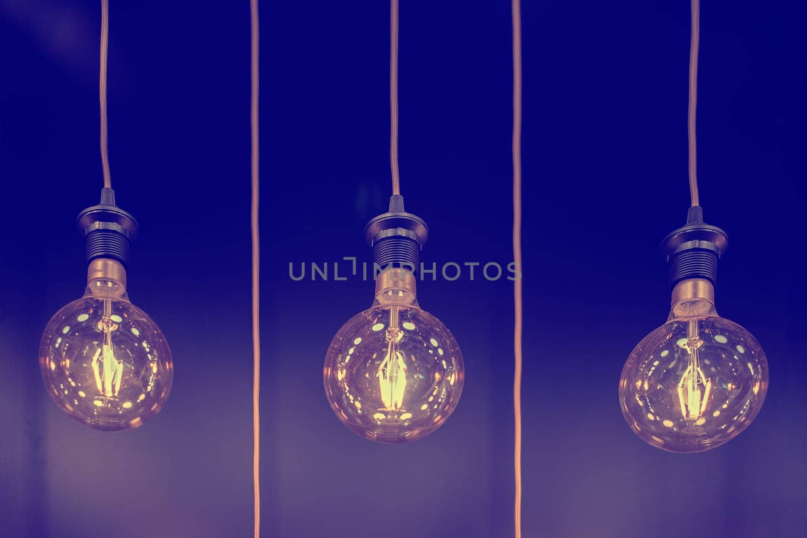 Incandescent lamps or lightbulb for  idea background