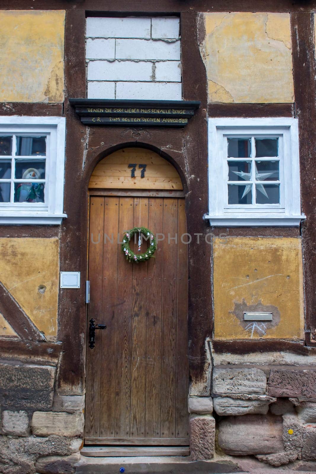 old house in Bad Sooden-Allendorf in the Werra Valley in Germany, Hessen