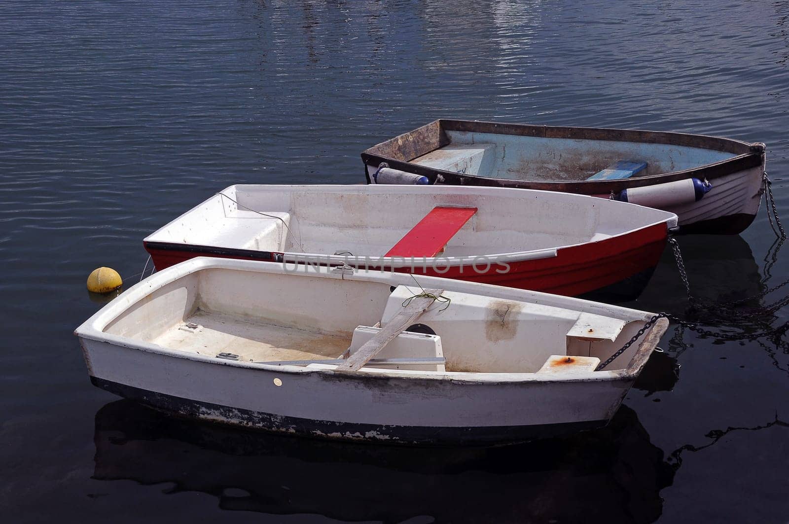 three boats