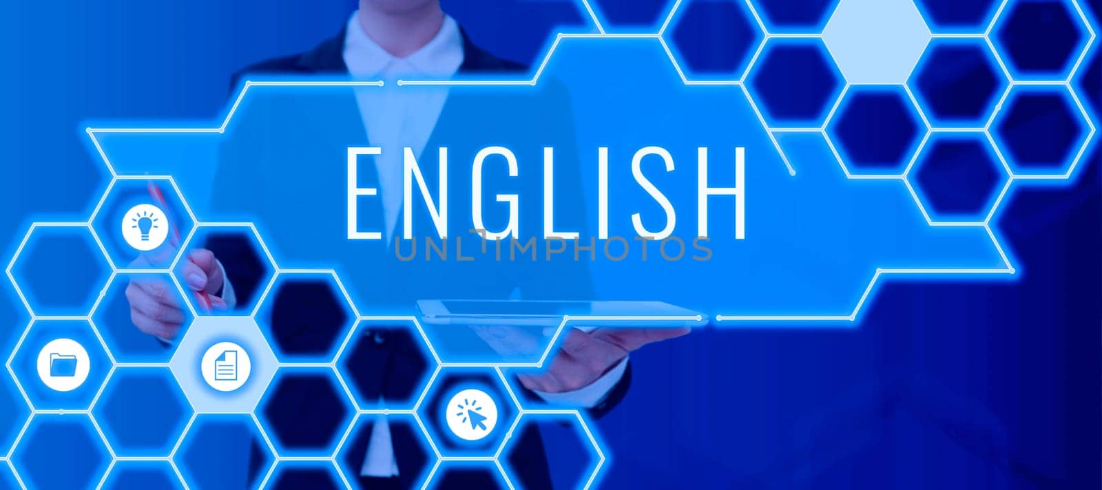 Inspiration showing sign English, Business concept possible communication between countries the only common language