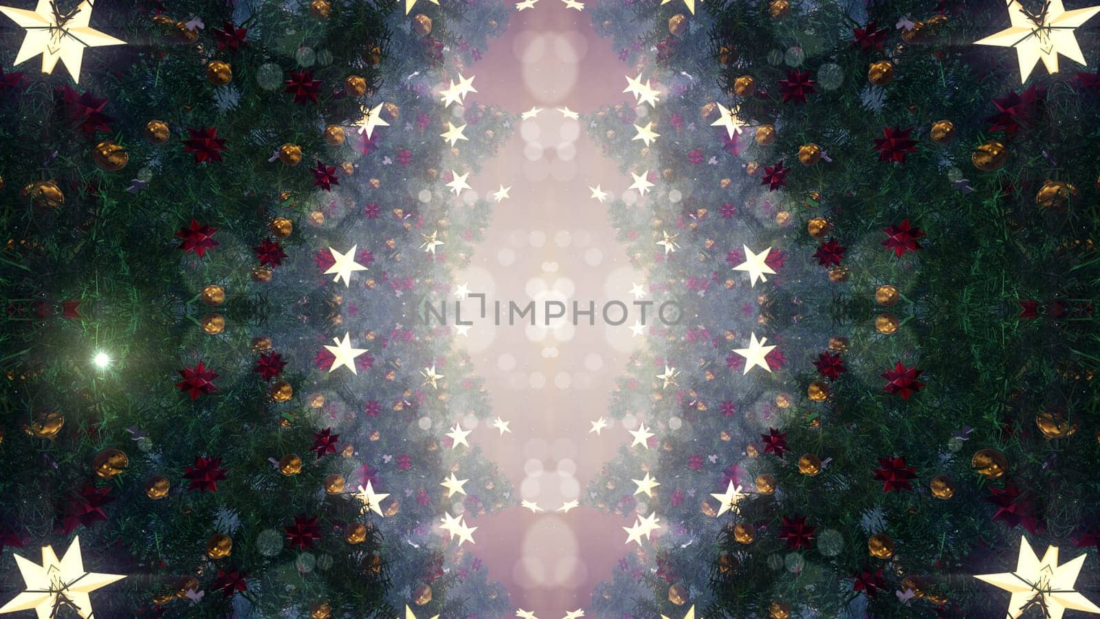 3D illustration Background for advertising and wallpaper in festival  and Christmas scene. 3D rendering in decorative concept.
