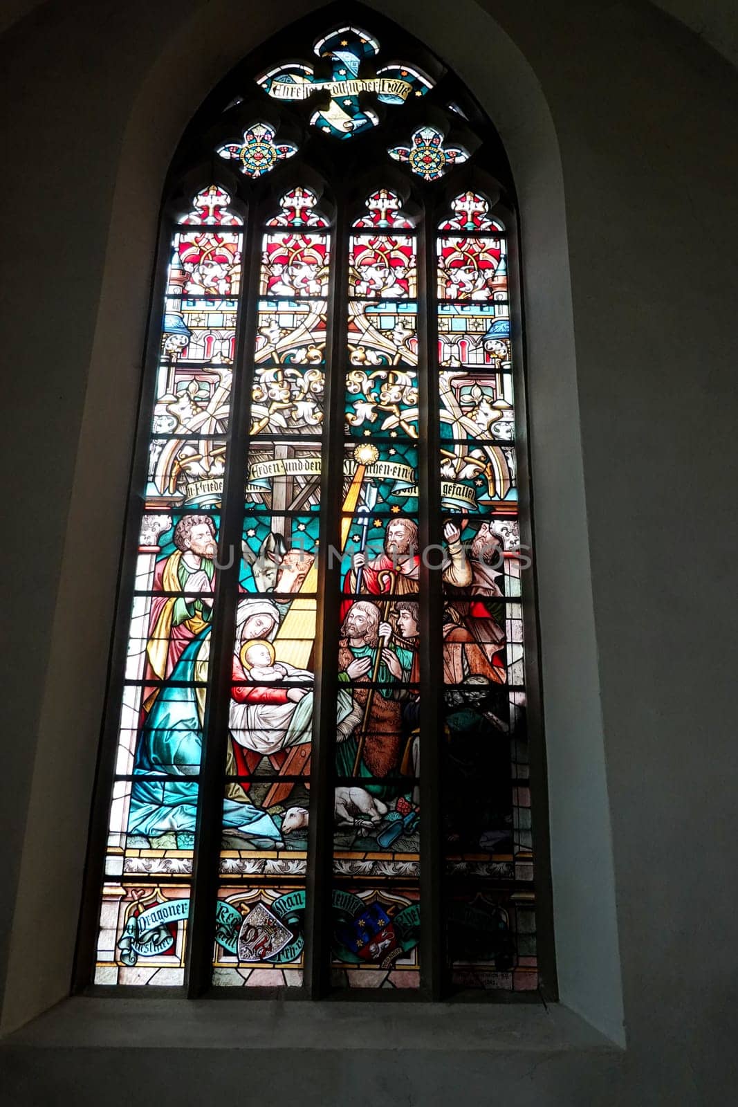 Innenansicht der evangelische Altstädter Kirche aus dem 12. Jahrhundet, Hessen, Deutschland, Hofgeismar