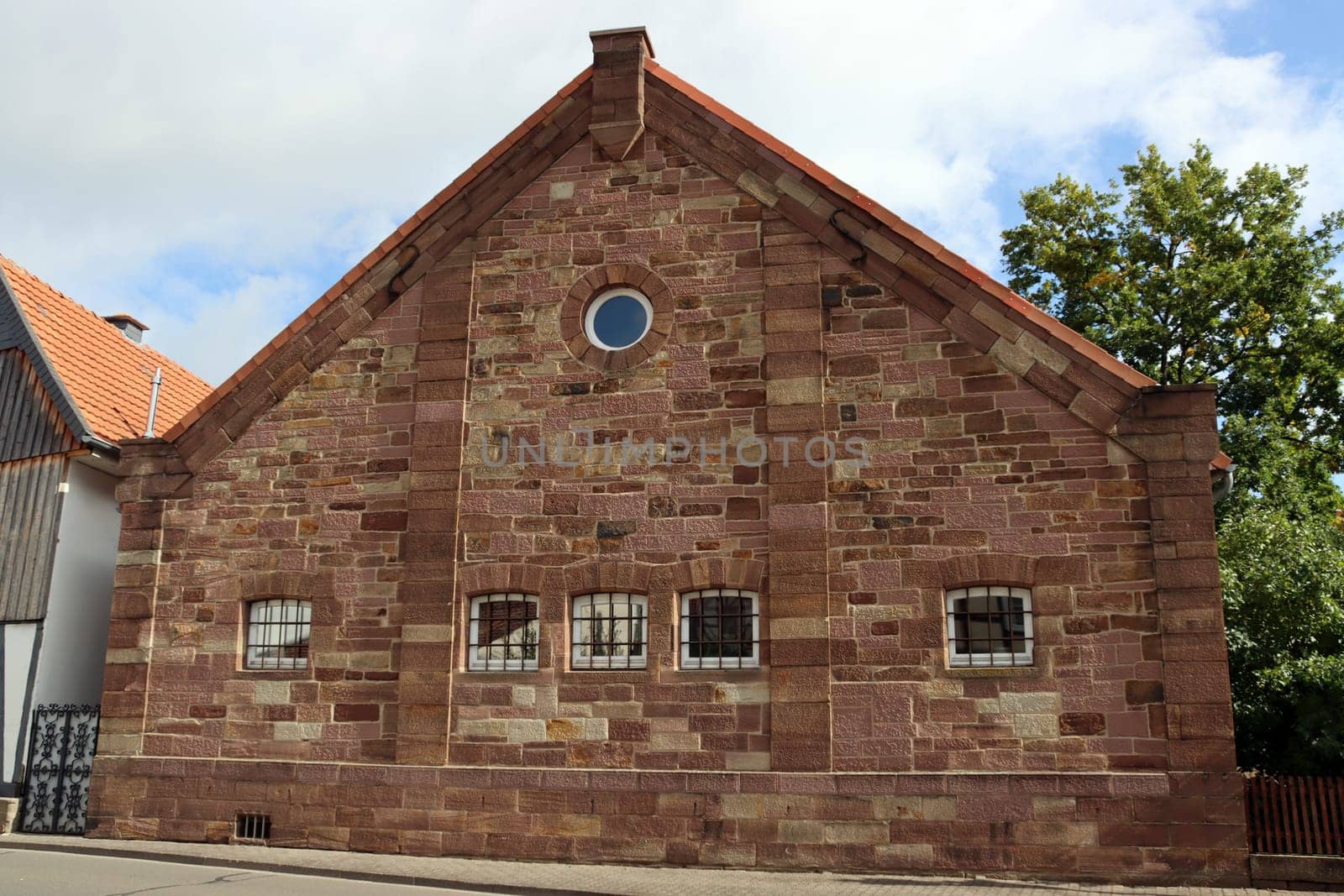 Ehemaliges Stallgebäude vom Kommandeurshaus, heute Teil des Stadtmuseums, Hessen, Deutschland, Dornroeschenstadt Hofgeismar