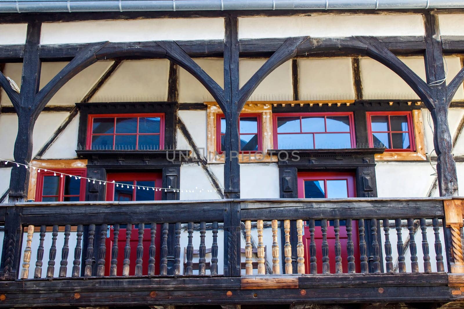 Old house in Saalfeld, Germany