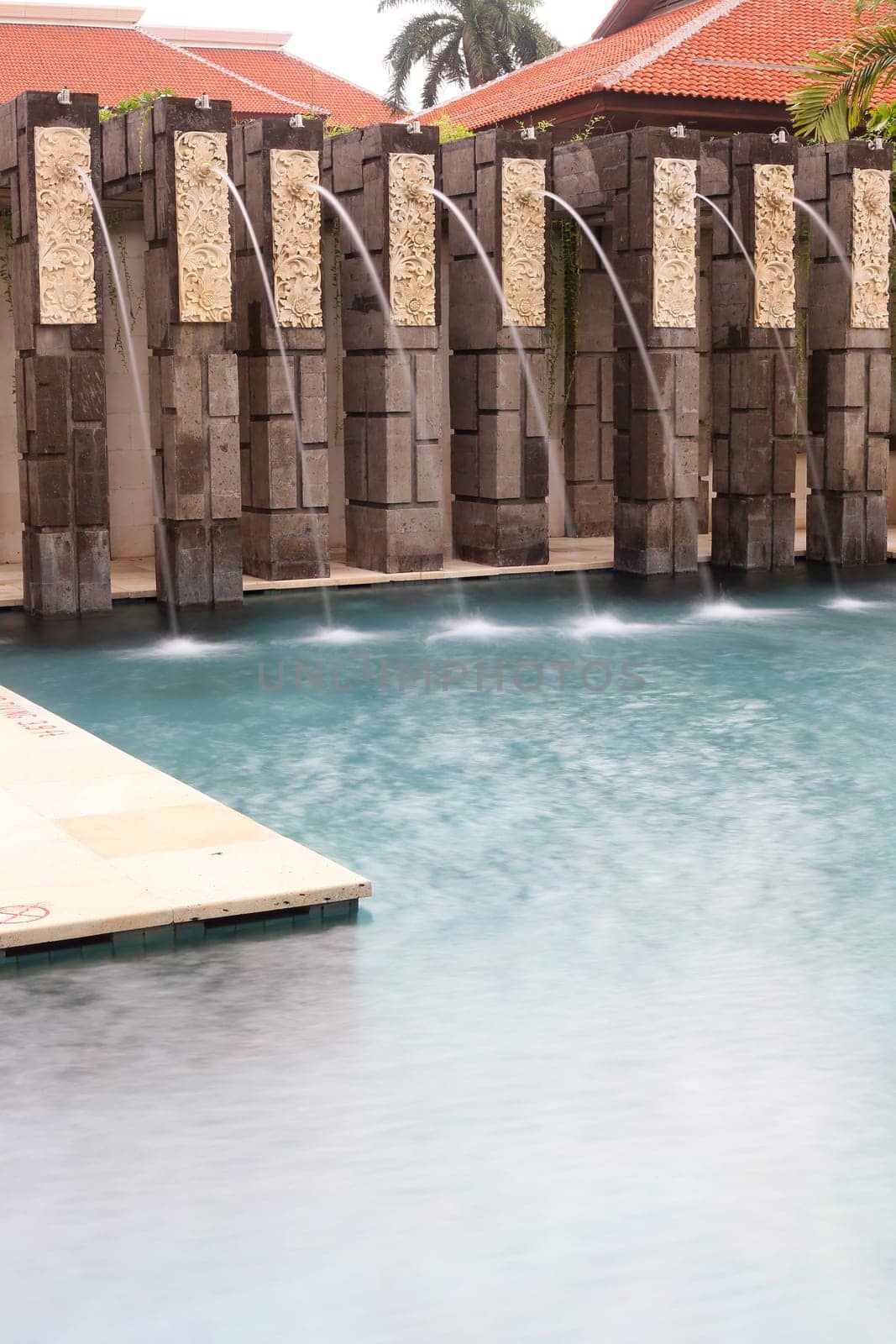A beautiful and luxurious hotel resort in Indonesia