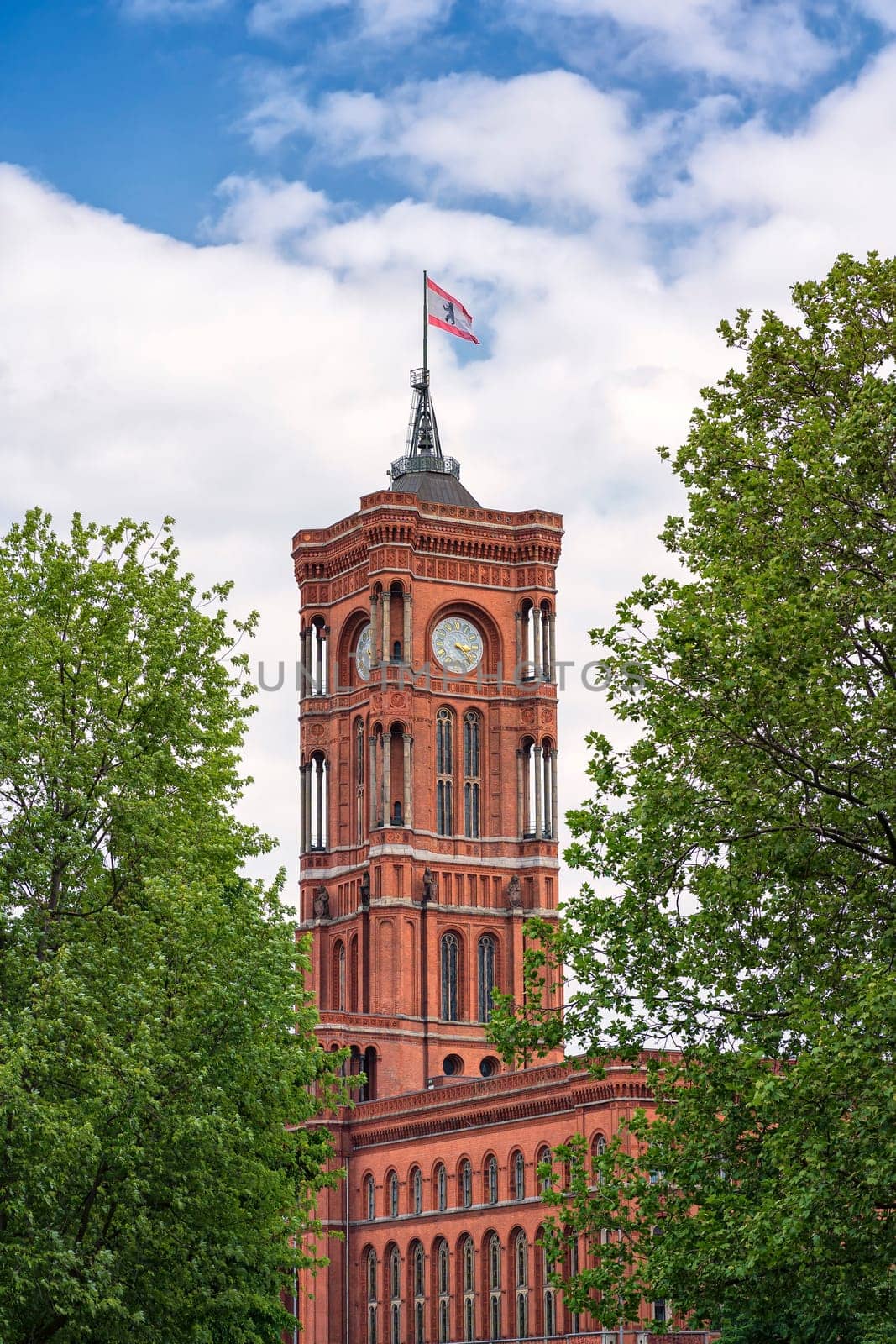 Red Town Hall "Rotes Rathaus"", Berlin, Germany"