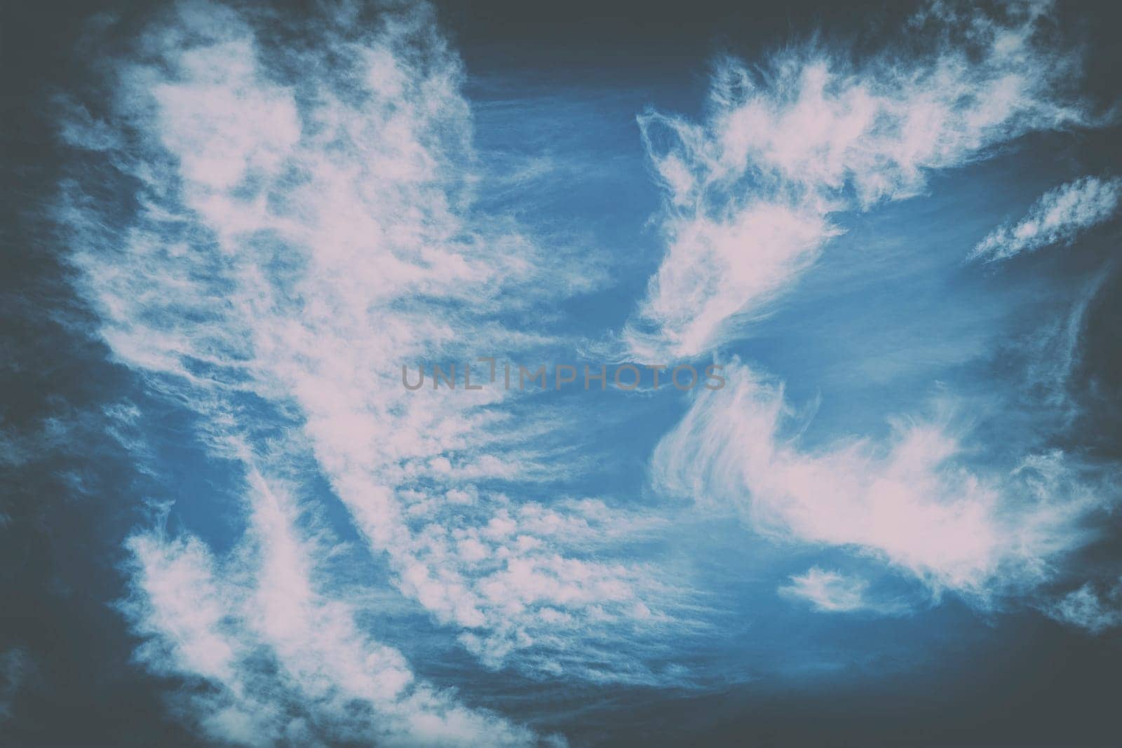 black blue background with black border for artwork