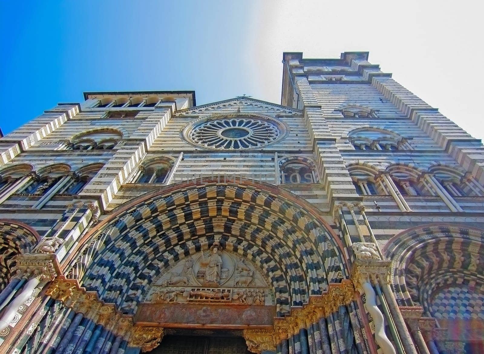 Cathedral of San Lorenzo in Genoa, Italy
