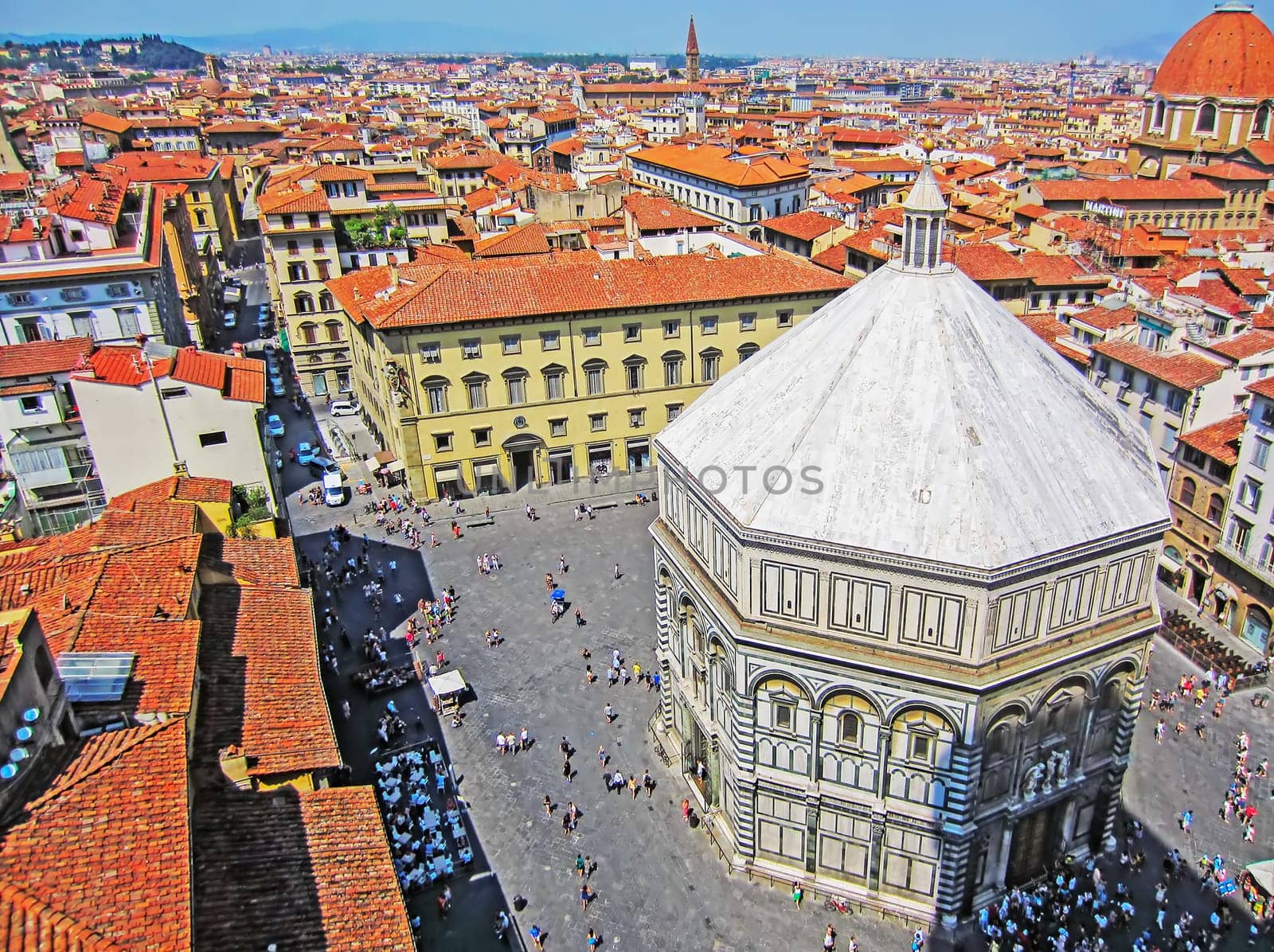 The Baptistery of St. John in Florence, Italy