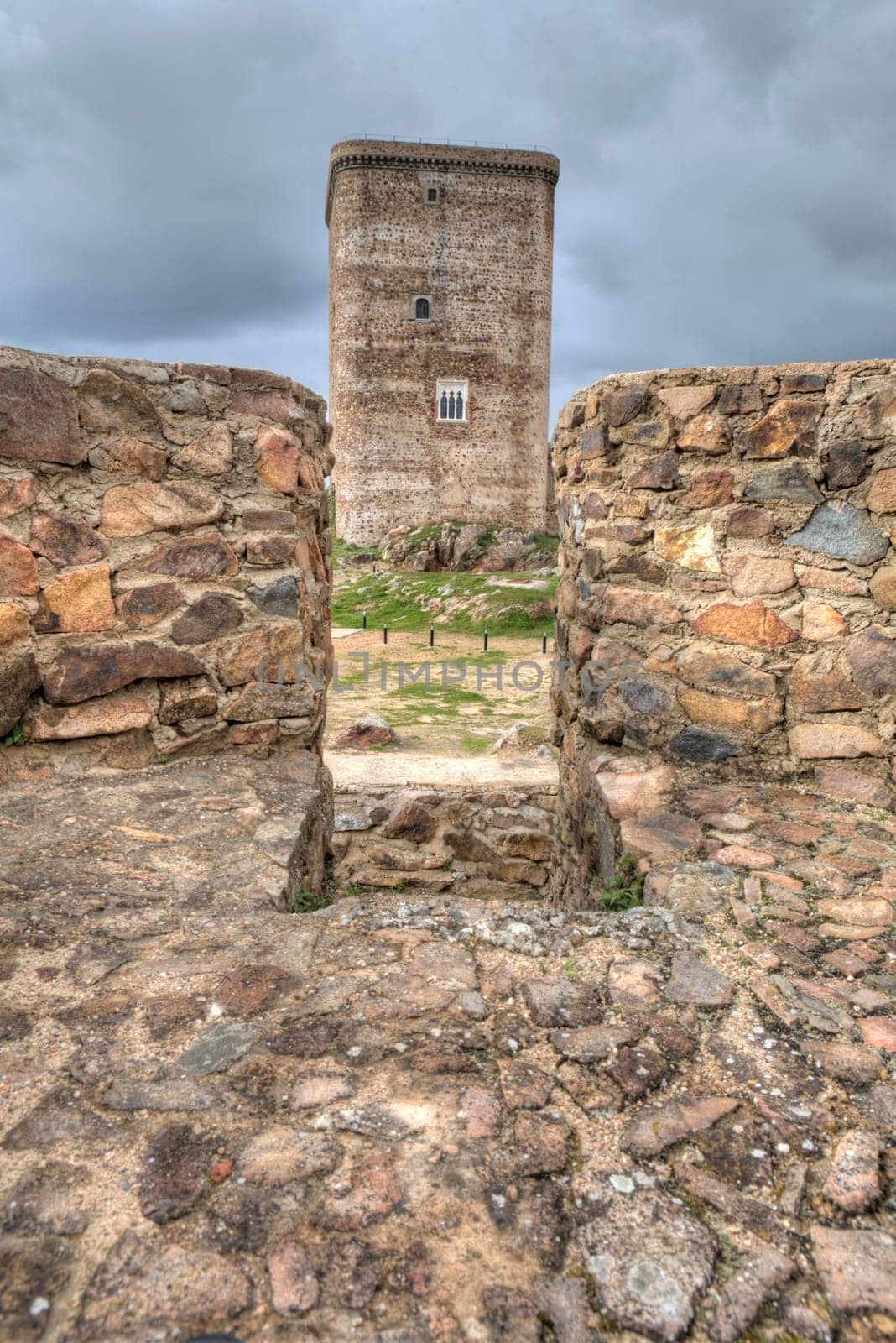 Stronghold of Feria, Badajoz, Spain. One of the most remarkable castle in Extremadura