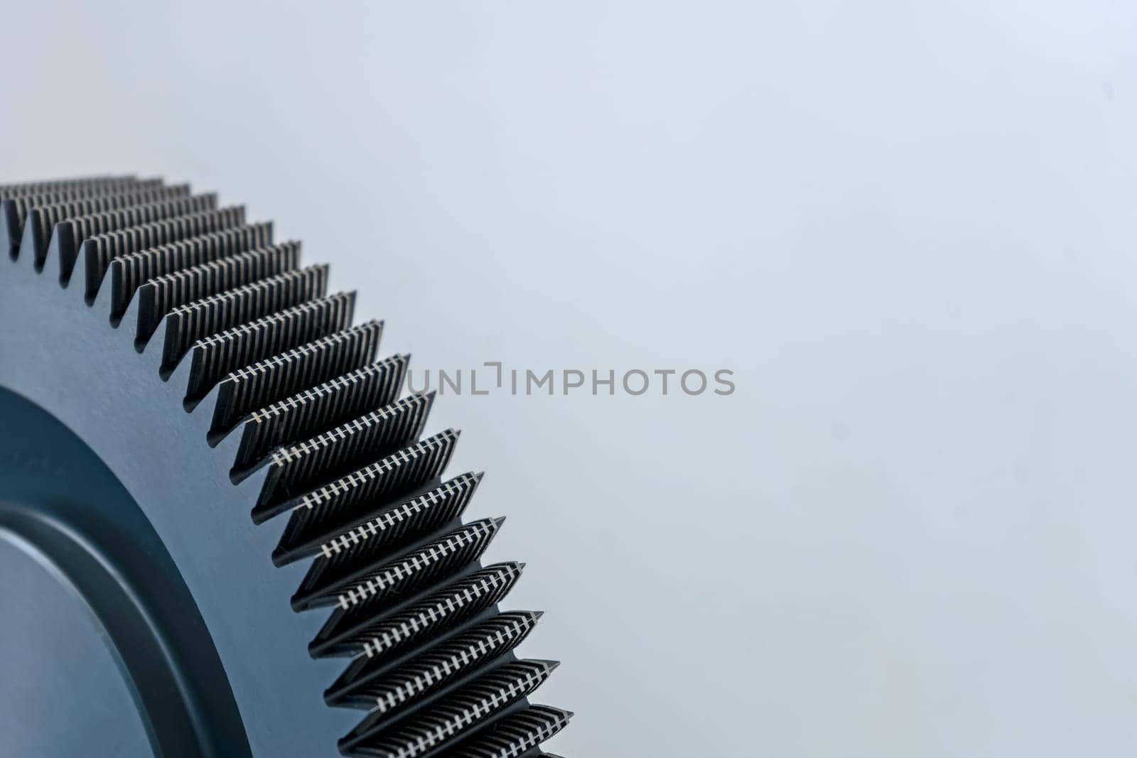 Engine gear two wheels for industrial background