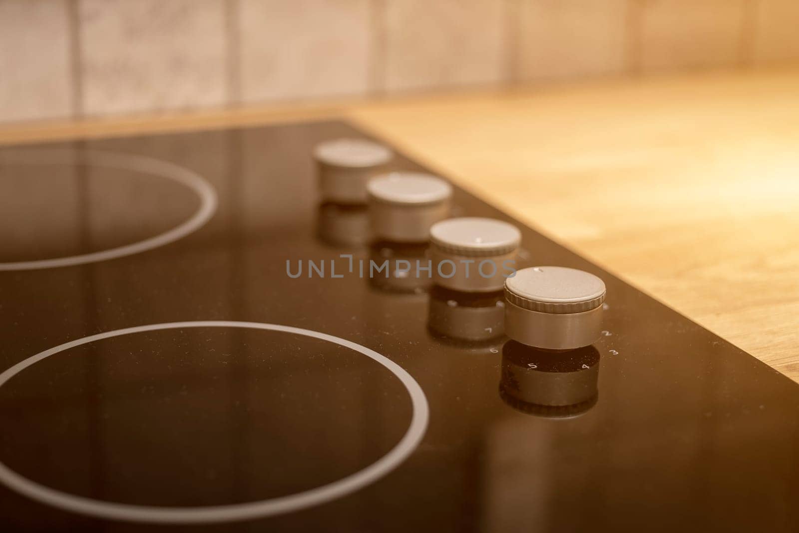 Electric cooker plate switch button technology food