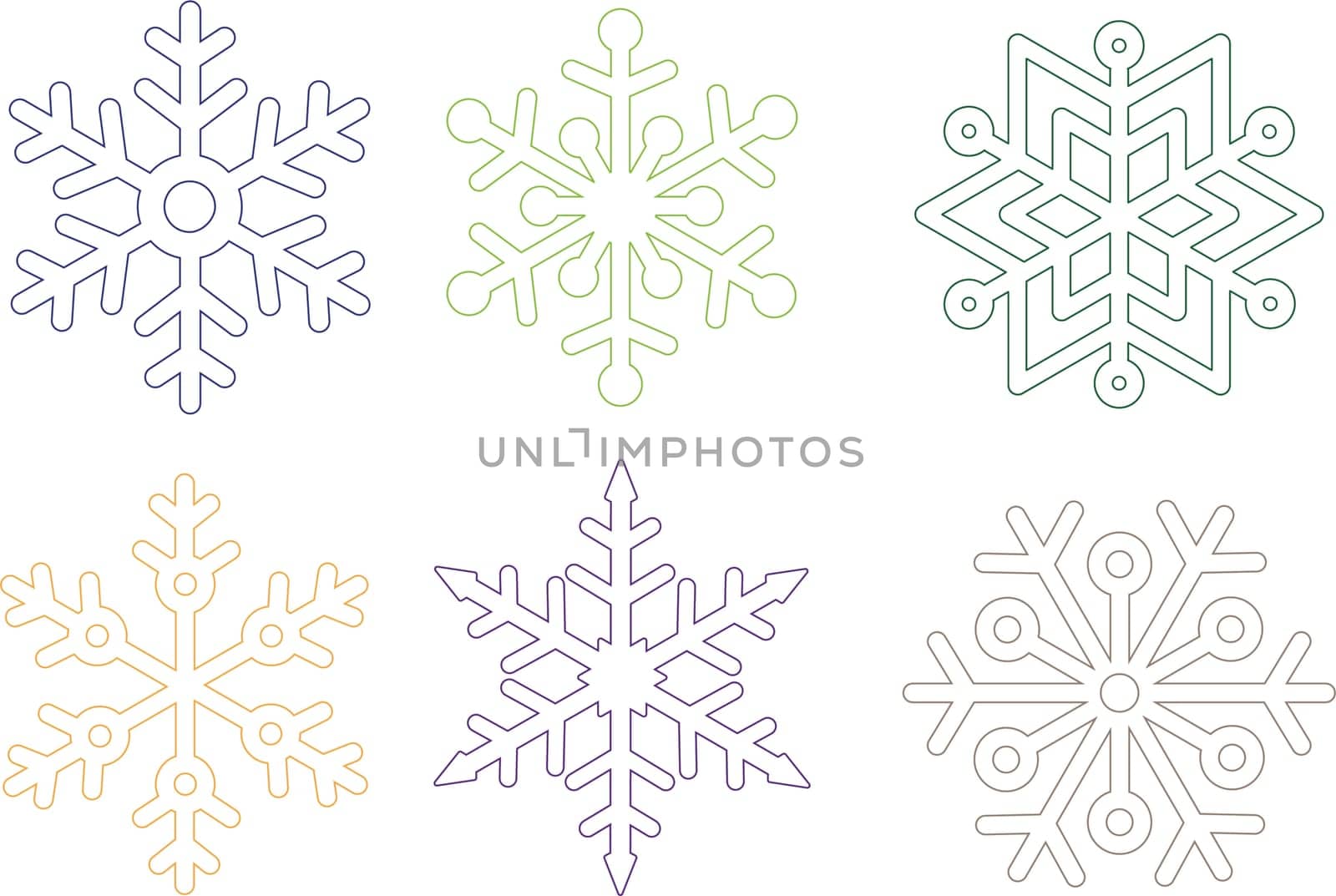 Snowflake Coasters Digital Vector File for Laser Cutter. Christmas Coasters
