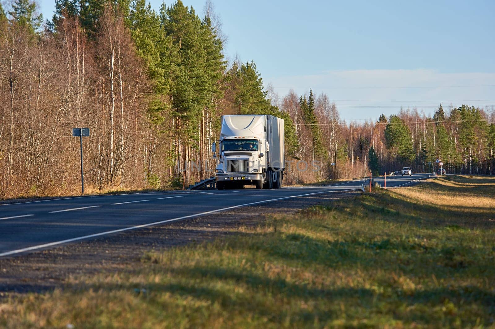 truckers driving on the highway