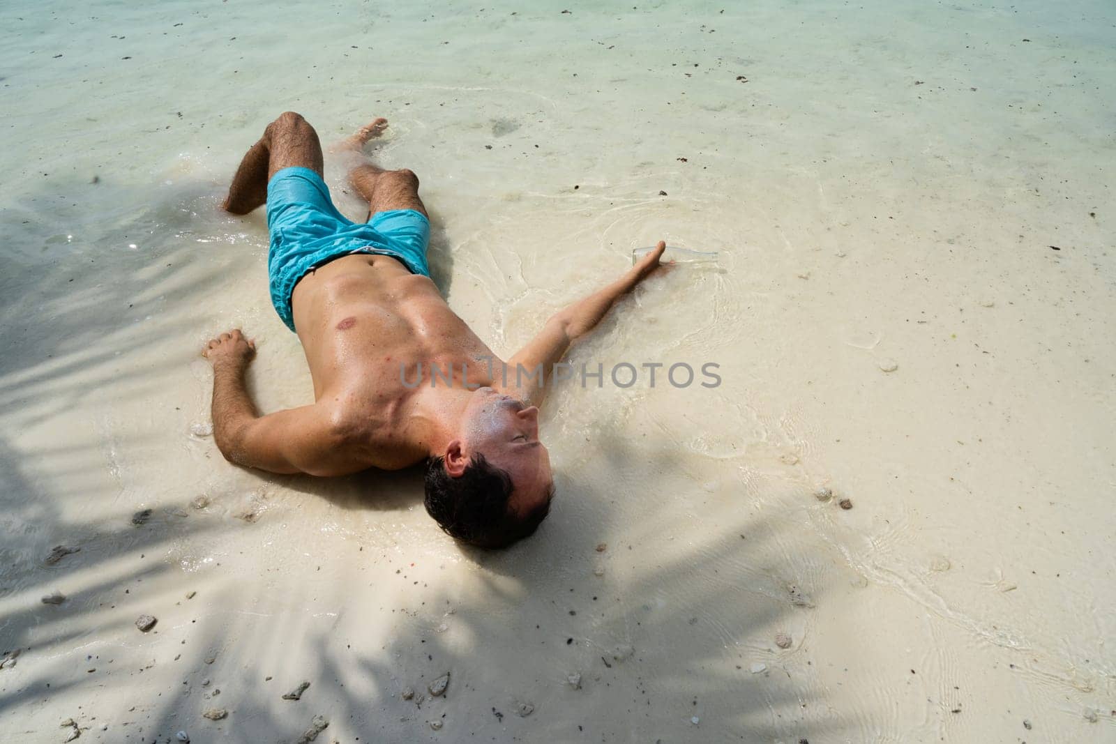 Drunk Travel Beach Party. Funny Vacation Lifestyle