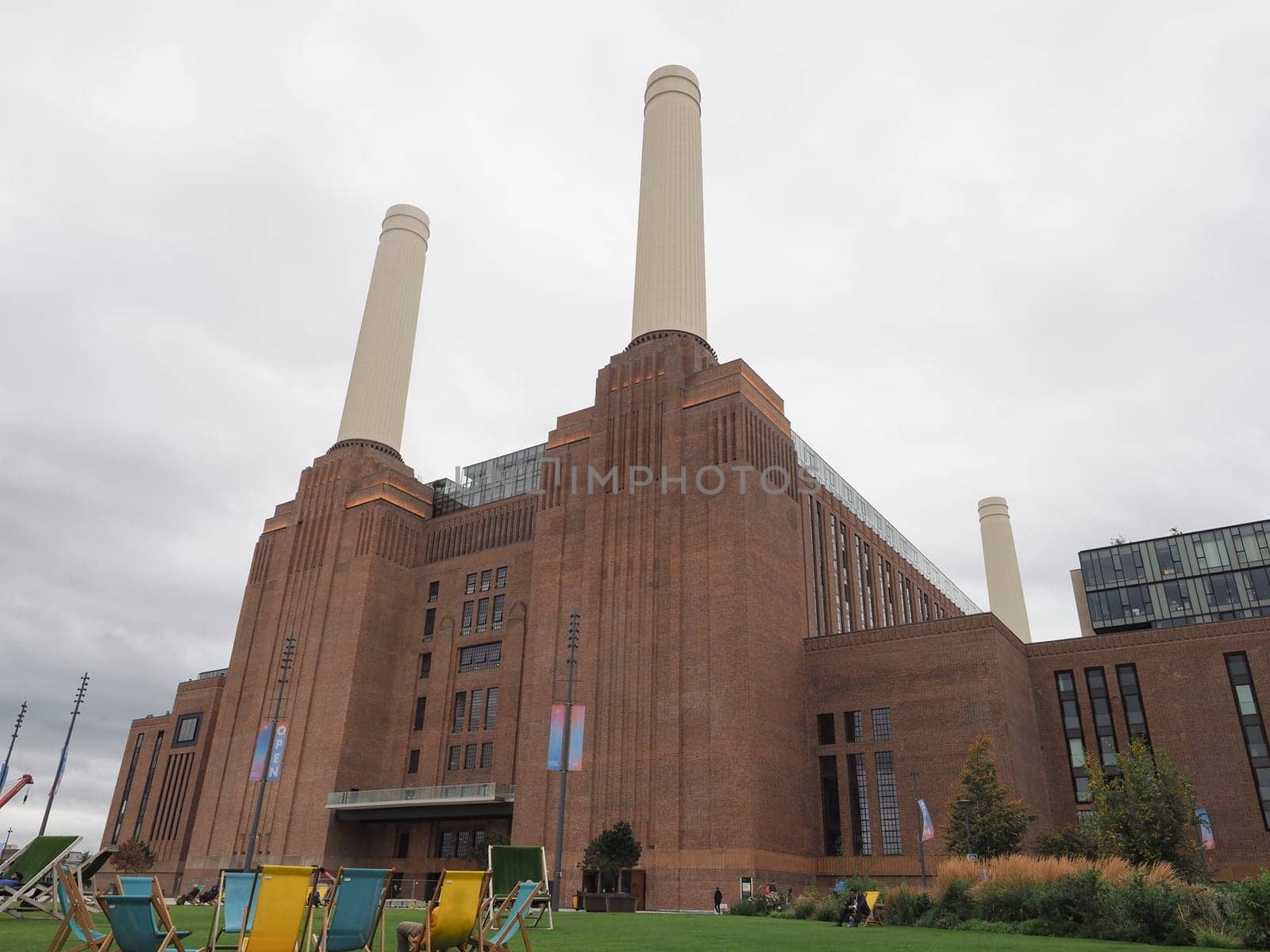 LONDON, UK - CIRCA OCTOBER 2022: The Battersea Power Station is reopening on the 14th of October