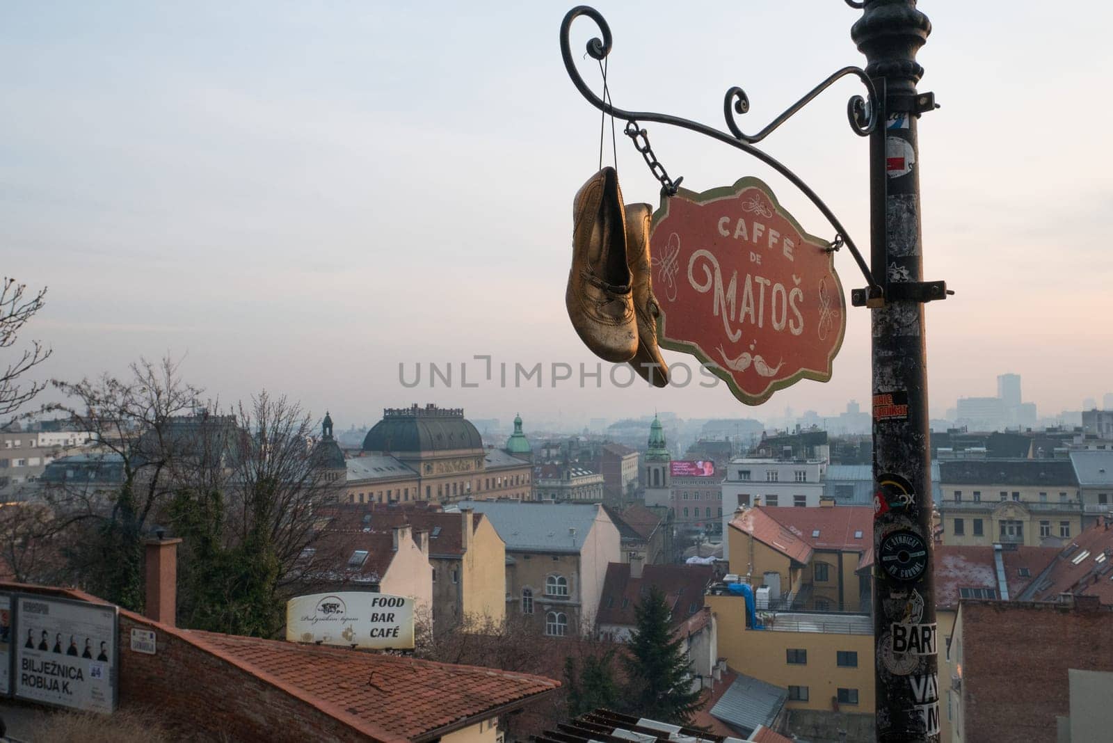 Advent in Zagreb 2021. Motives of christmas mood.