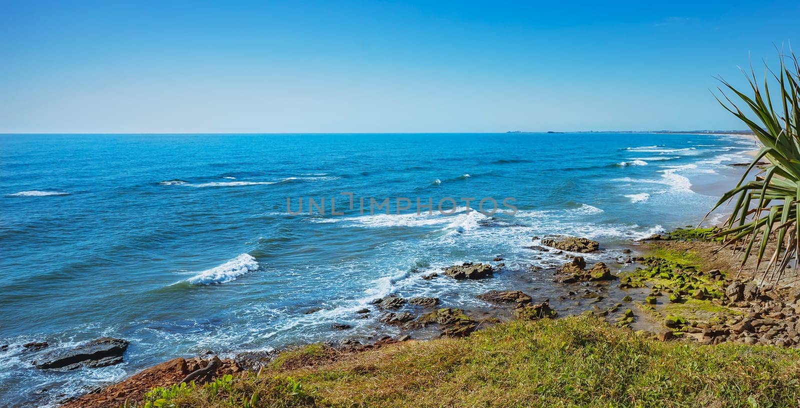 Ocean view from Point Arkwright lookout, Sunshine Coast, Queensland