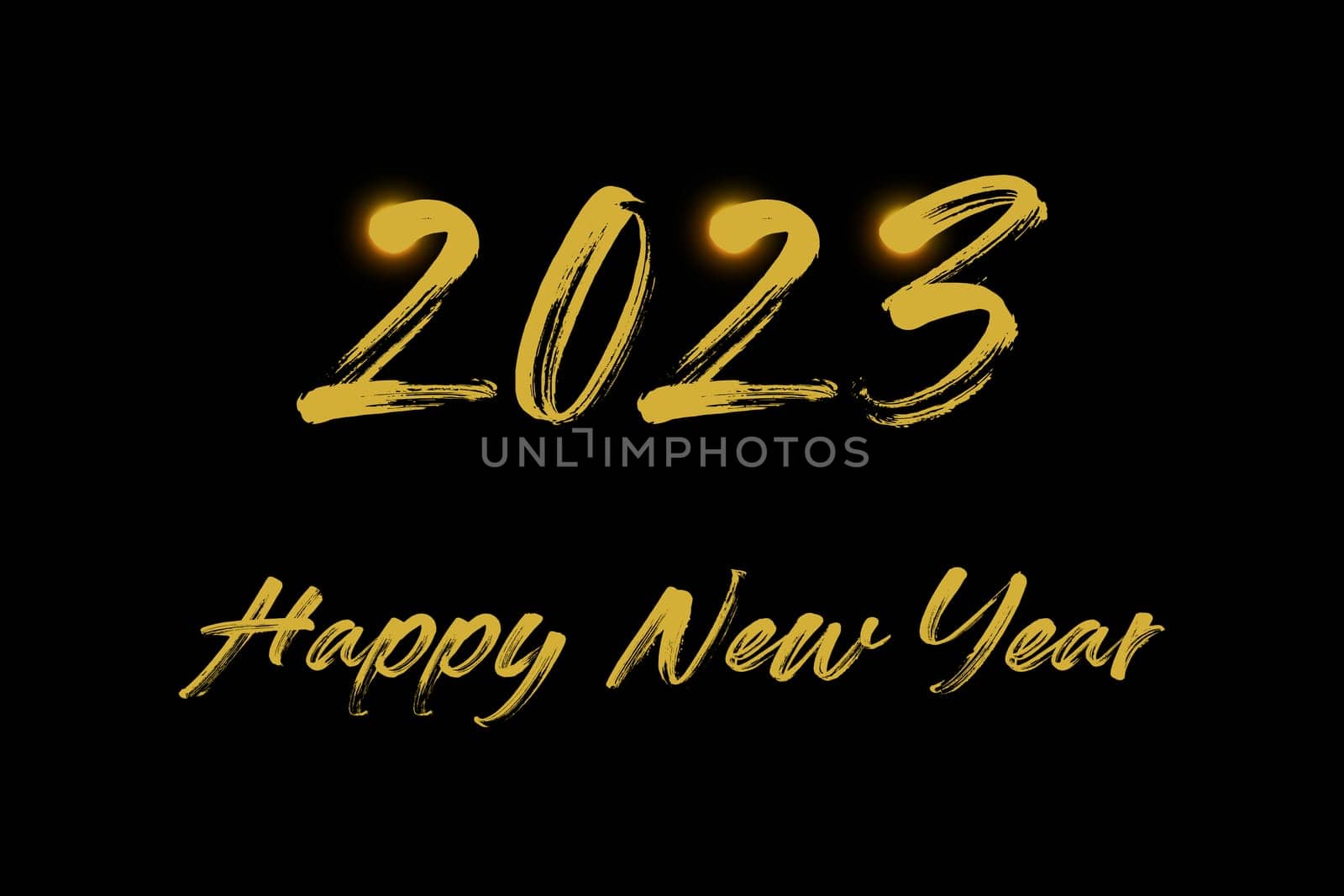 3D illustration concept New Year 2023 background design. Greeting Card, Banner, Poster.