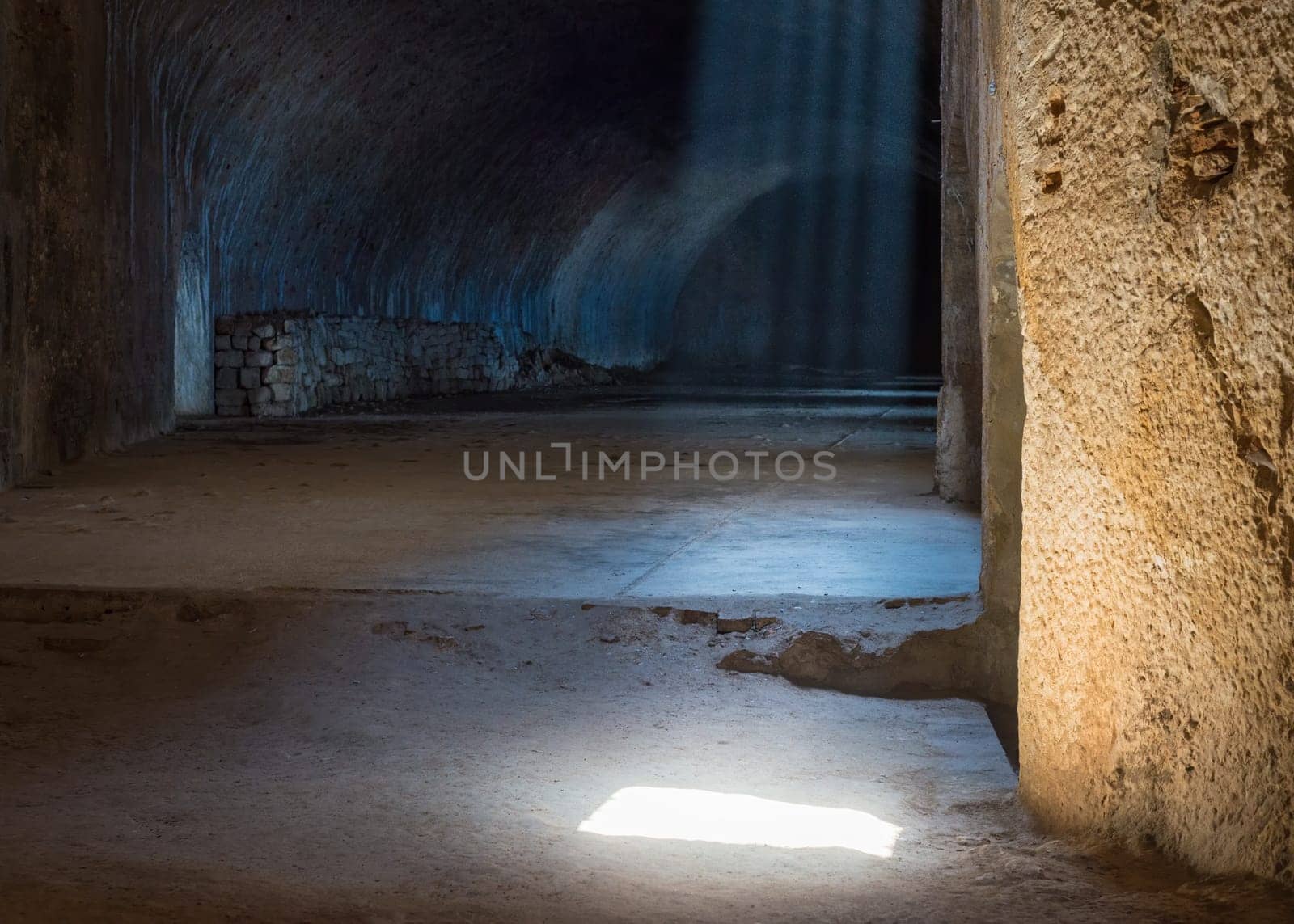 Vault at Saint Nicholas fortress in Sibenik, Croatia