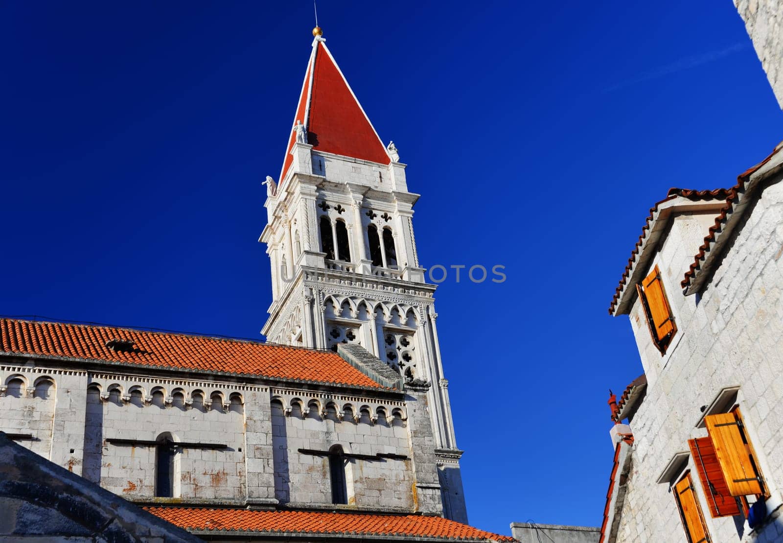 Cathedral of Saint Lawrence in Trogir, Croatia.