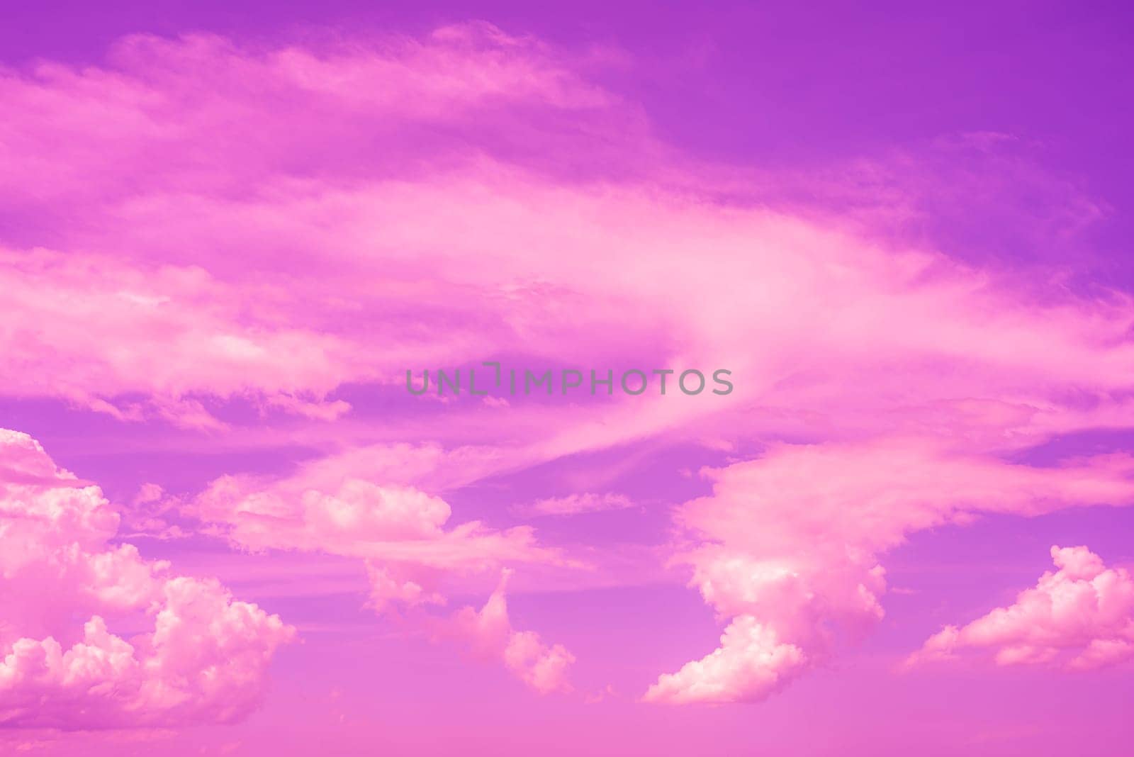 Abstract and pattern of cloud sky, Velvet violet, Velvet Purple, Trend color of the year background, Pattern of colorful cloud and sky sunset or sunrise: Dramatic sunset in twilight, Beautyful of sky
