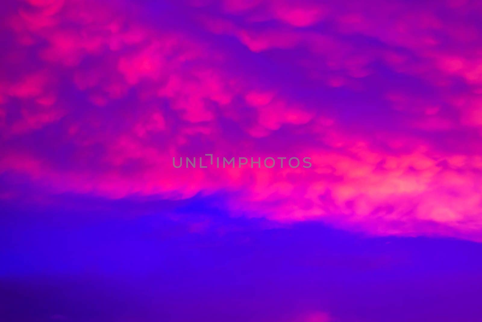 Abstract and pattern of cloud sky, Velvet violet, Velvet Purple, Trend color of the year background, Pattern of colorful cloud and sky sunset or sunrise: Dramatic sunset in twilight, Beautyful of sky