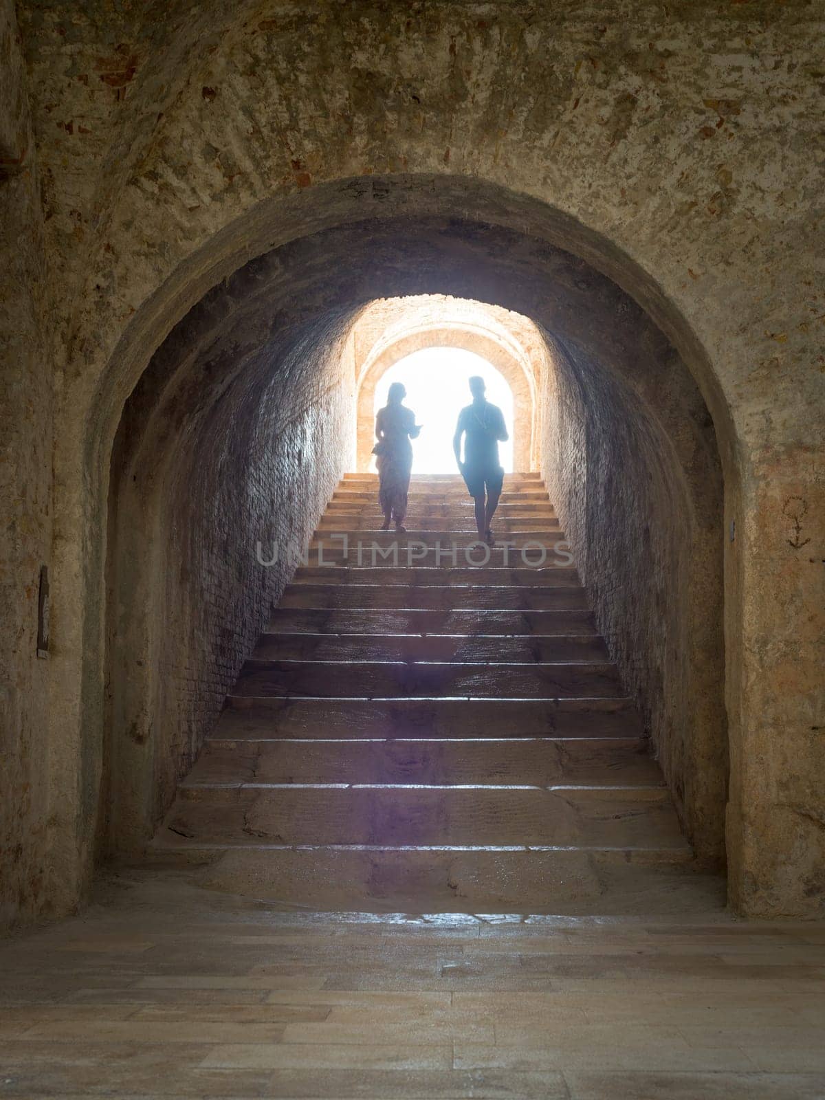 Vault at Saint Nicholas fortress in Sibenik, Croatia