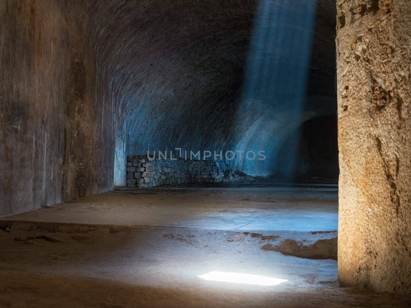Vault at Saint Nicholas fortress in Sibenik, Croatia