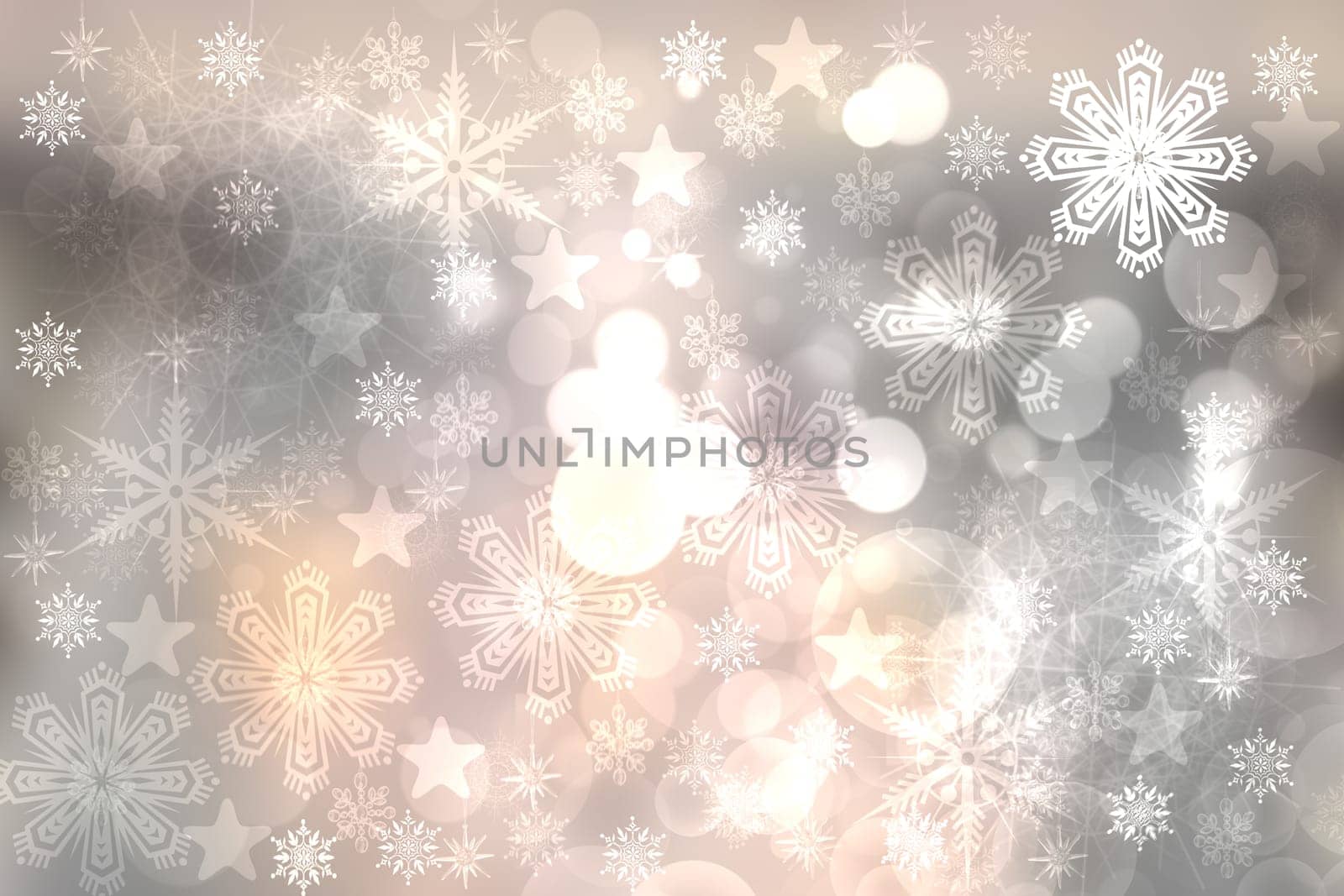 A festive abstract gradient pink gray silver background texture with glitter defocused sparkle bokeh circles and stars. Card concept for Happy New Year, party invitation, valentine or other holidays.