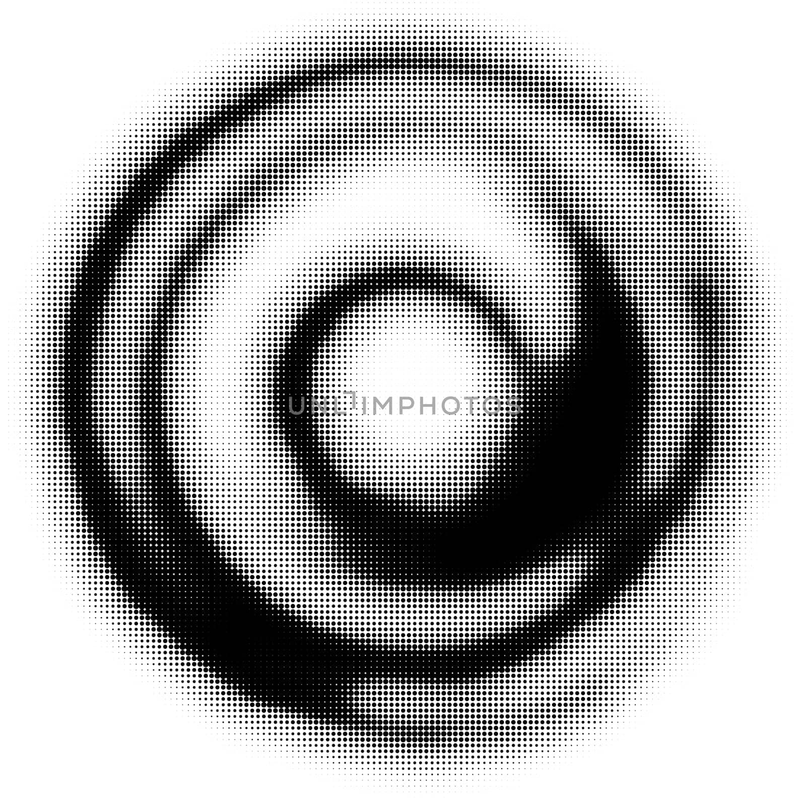 Halftone Pattern. Set of Dots. Dotted Texture on White Background. Overlay Grunge Template. Distress Linear Design. Fade Monochrome Points. Pop Art Backdrop.