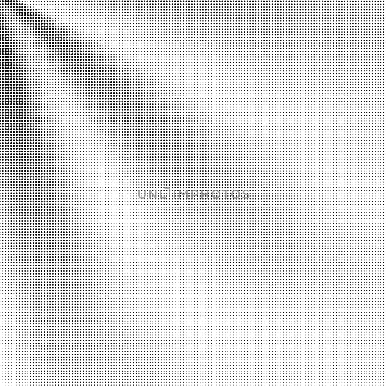 Halftone Pattern. Set of Dots. Dotted Texture on White Background. Overlay Grunge Template. Distress Linear Design. Fade Monochrome Points. Pop Art Backdrop.
