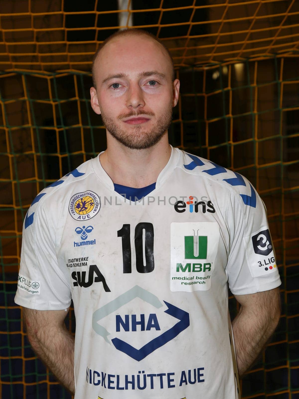 Maximilian Lux (EHV Aue) Handball DHB 3. Liga Herren Ost Saison 2022-23 14.Spieltag SC Magdeburg II – EHV Aue am 02.12.2022 in Magdeburg