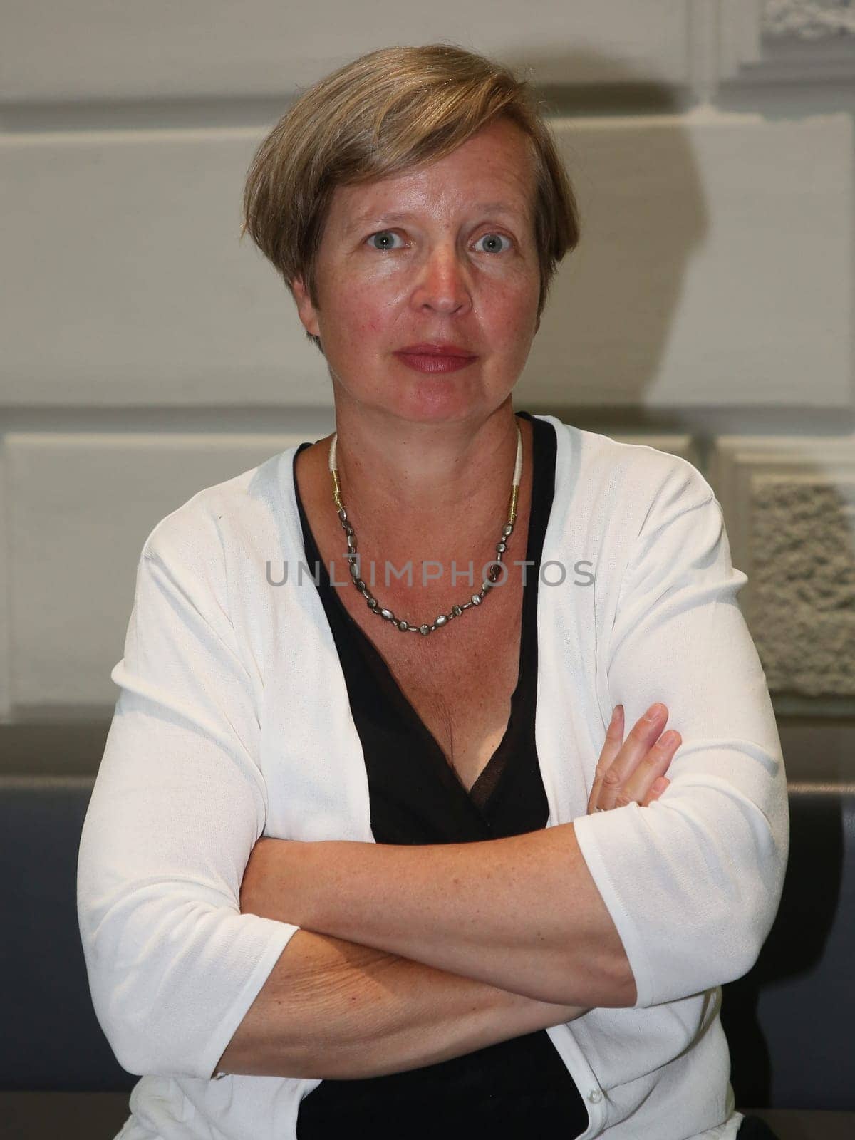 Schriftstellerin Jenny Erpenbeck bei einer Buchlesung am 03.08.2022 in Magdeburg