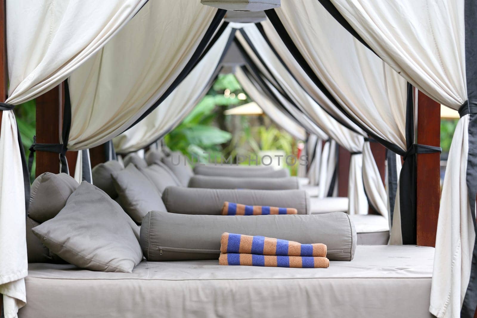 A beautiful and luxurious hotel resort in Indonesia