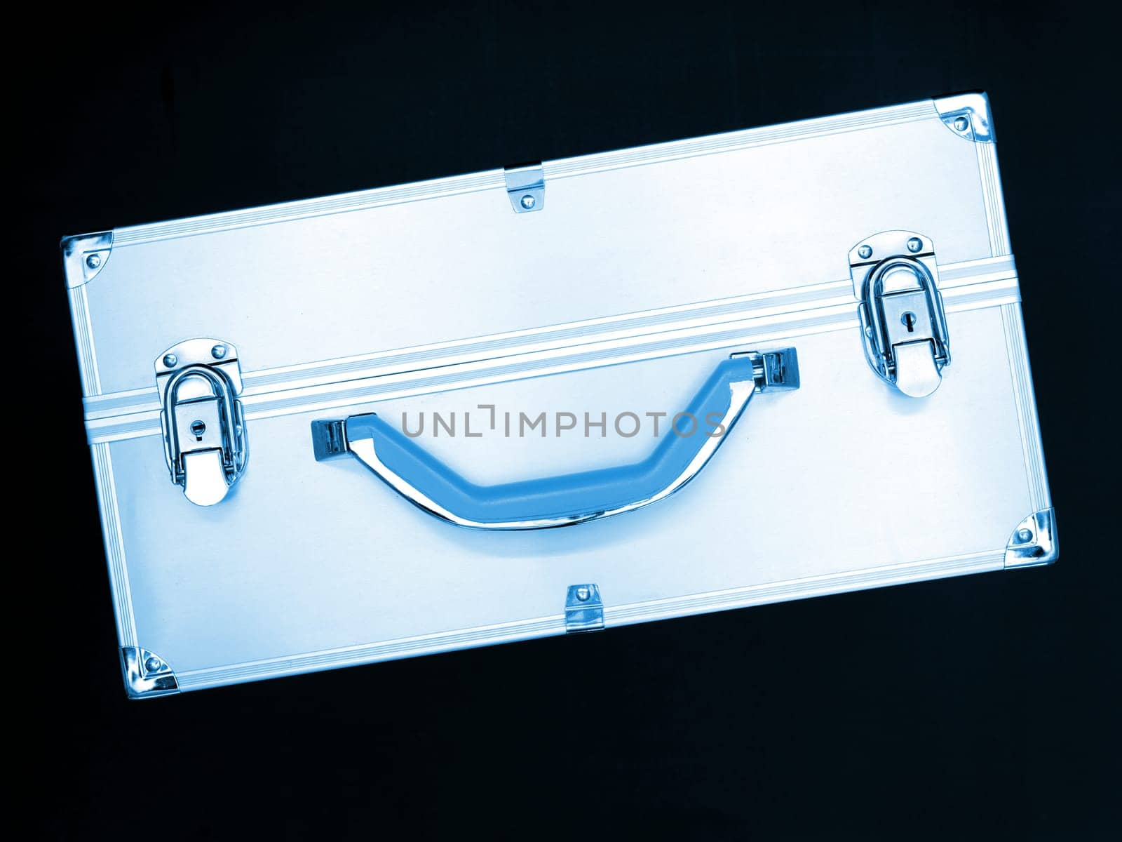 A close up shot of a cosmetics case