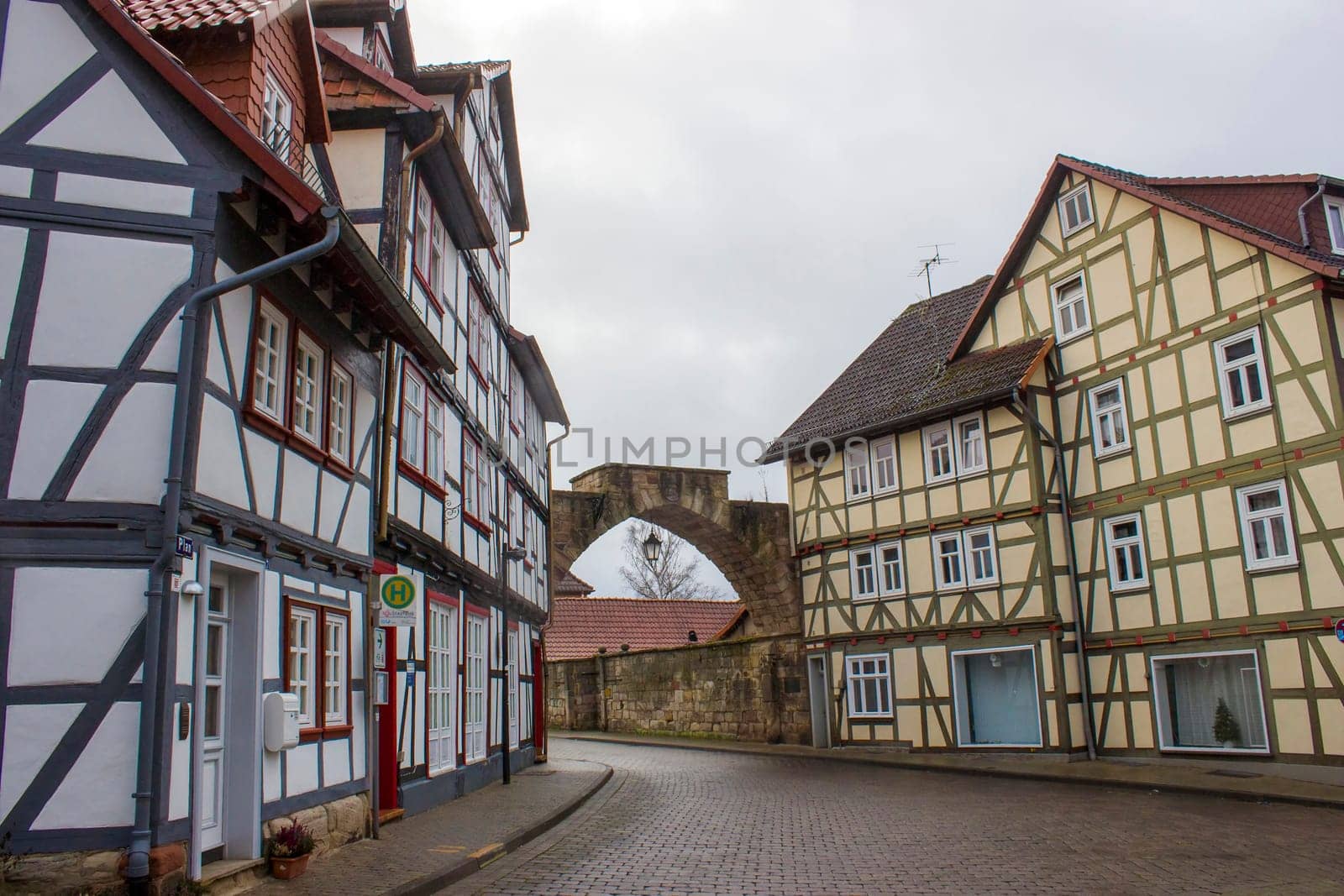 The Town of Bad Sooden-Allendorf in the Werra Valley in Germany, Hessen