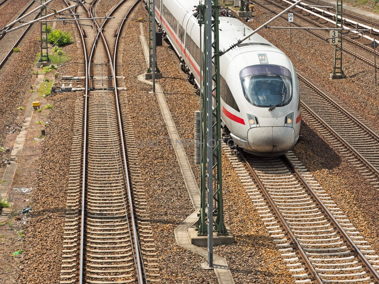 moving train