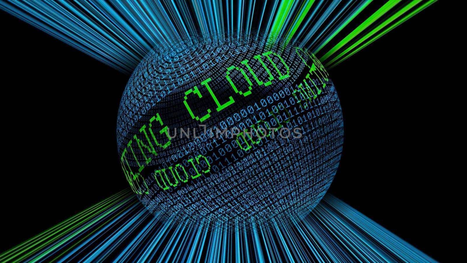 Cloud computing binary data sphere,Cloud computing binary data sphere