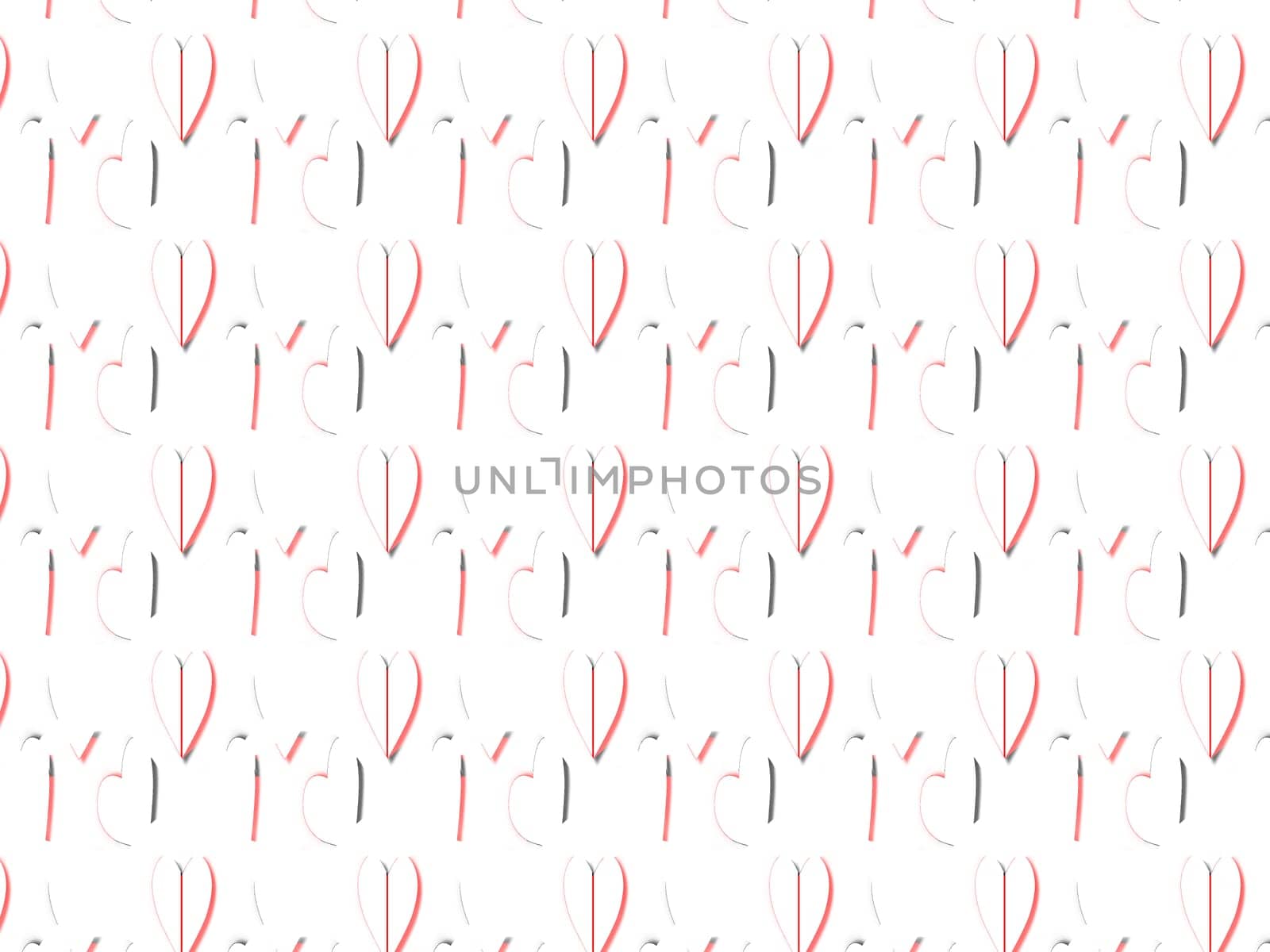 Red heart shape on abstract light glitter background in love concept for Valentine's Day with sweet and romantic moment.
