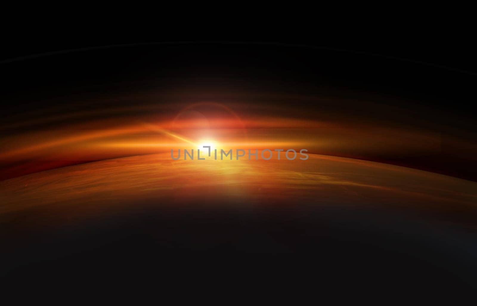 planet earth in space