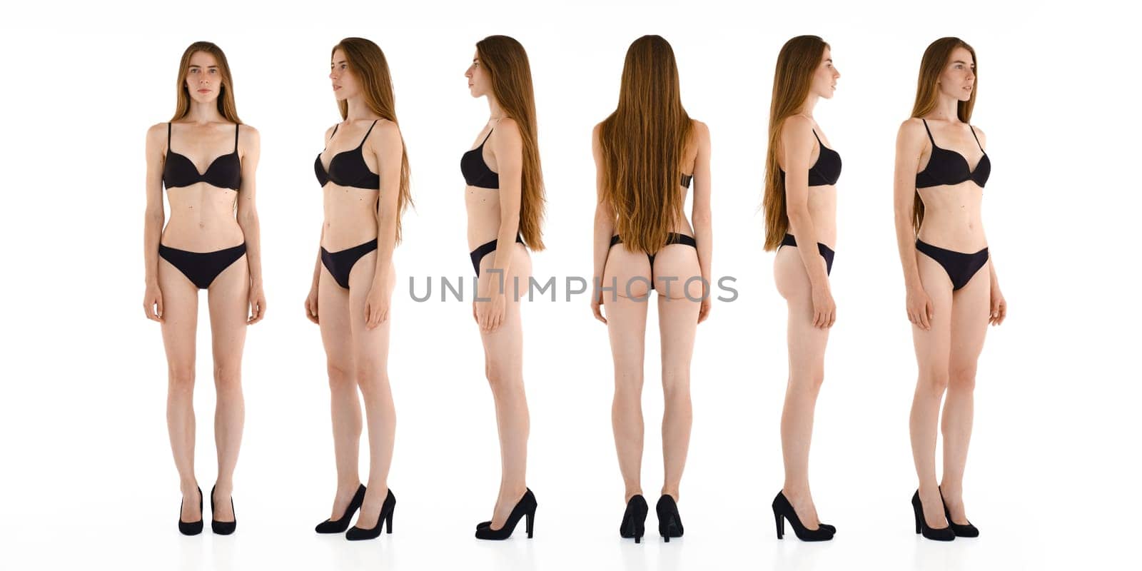 Snaps of model for modelling agency. Set of psotos with no makeup and retouche.