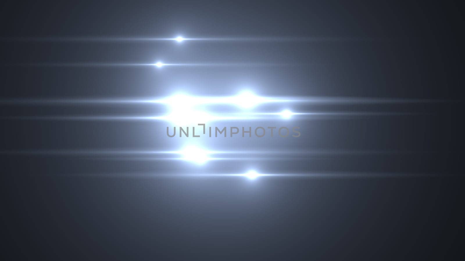 Abstract chaotic lights. Computer generated 3d render