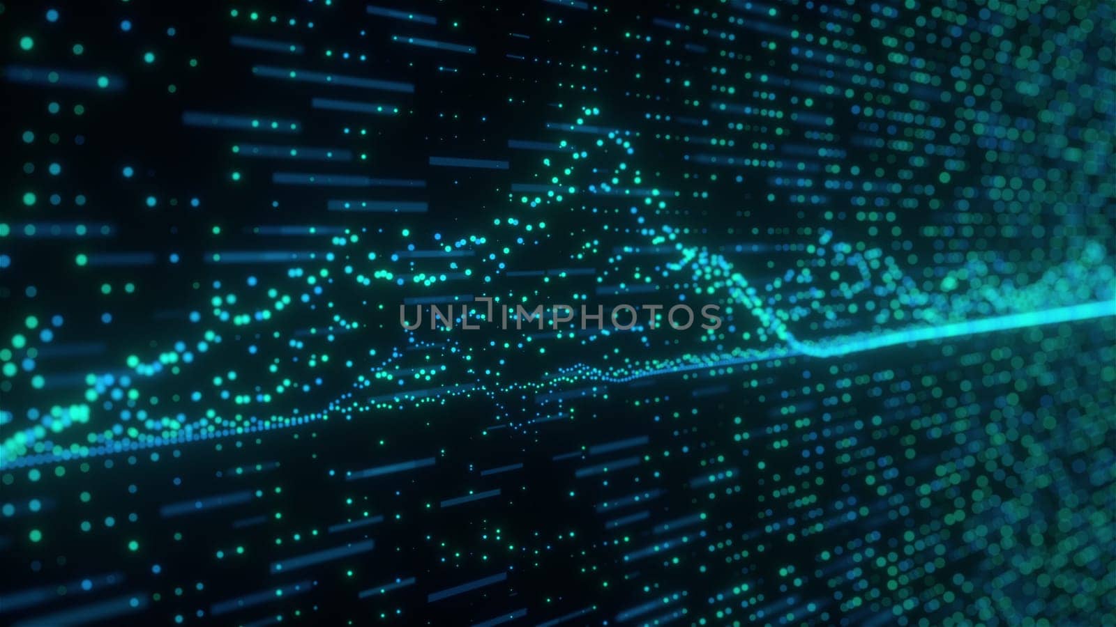 Data technology. Computer generated 3d render