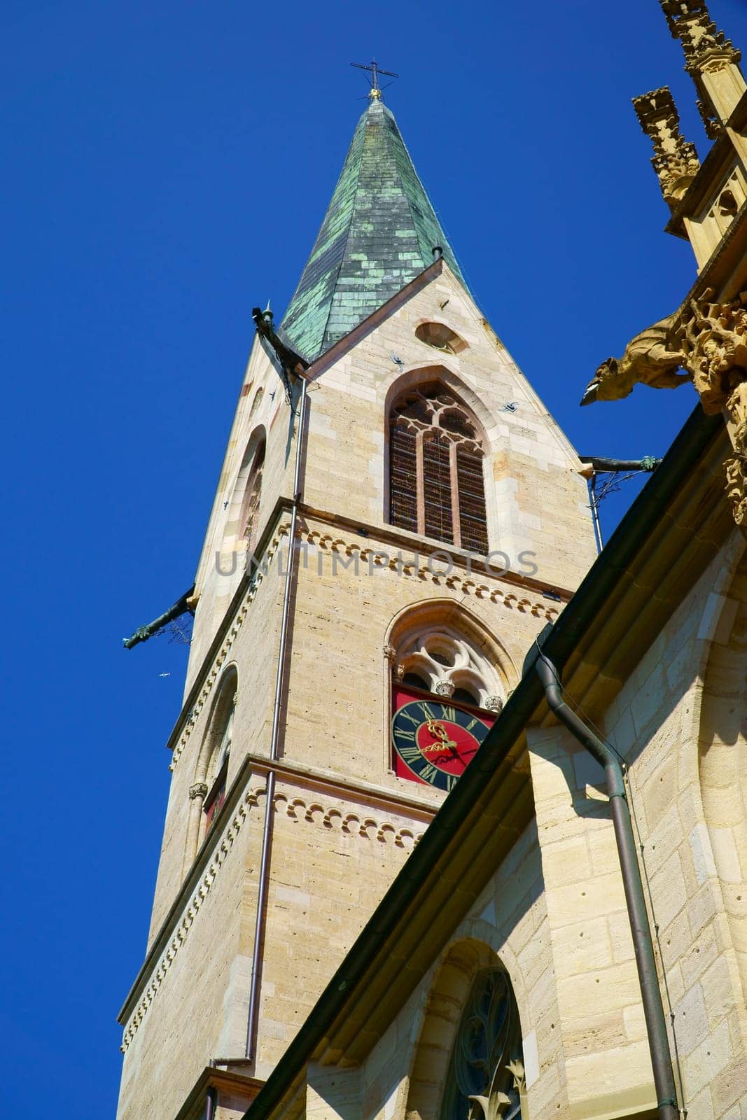 Holy Cross Church -Munster- in the town of Rottweil