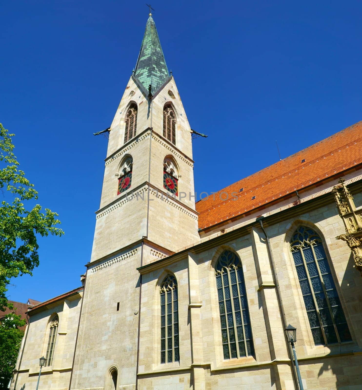 Holy Cross Church -Munster- in the town of Rottweil